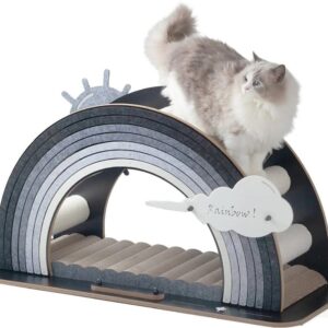 CanadianCat Design-Kratzmöbel Rainbow Grau