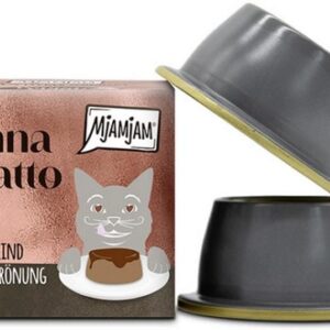 Mjamjam Panna Gatto Rind mit edler Krönung, 2 x 80 g