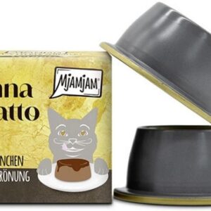 Mjamjam Panna Gatto Hühnchen mit edler Krönung, 2 x 80 g