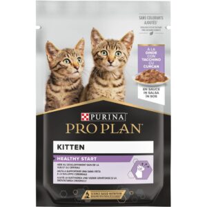 Purina Pro Plan Kitten Healthy Start in Sauce mit Truthahn 26 x 85 g