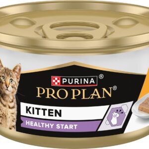 Purina Pro Plan Kitten Healthy Start Mousse mit Huhn 24 x 85 g