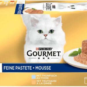 Purina Gourmet Nassfutter Gold Feine Pastete 4 x 85 g