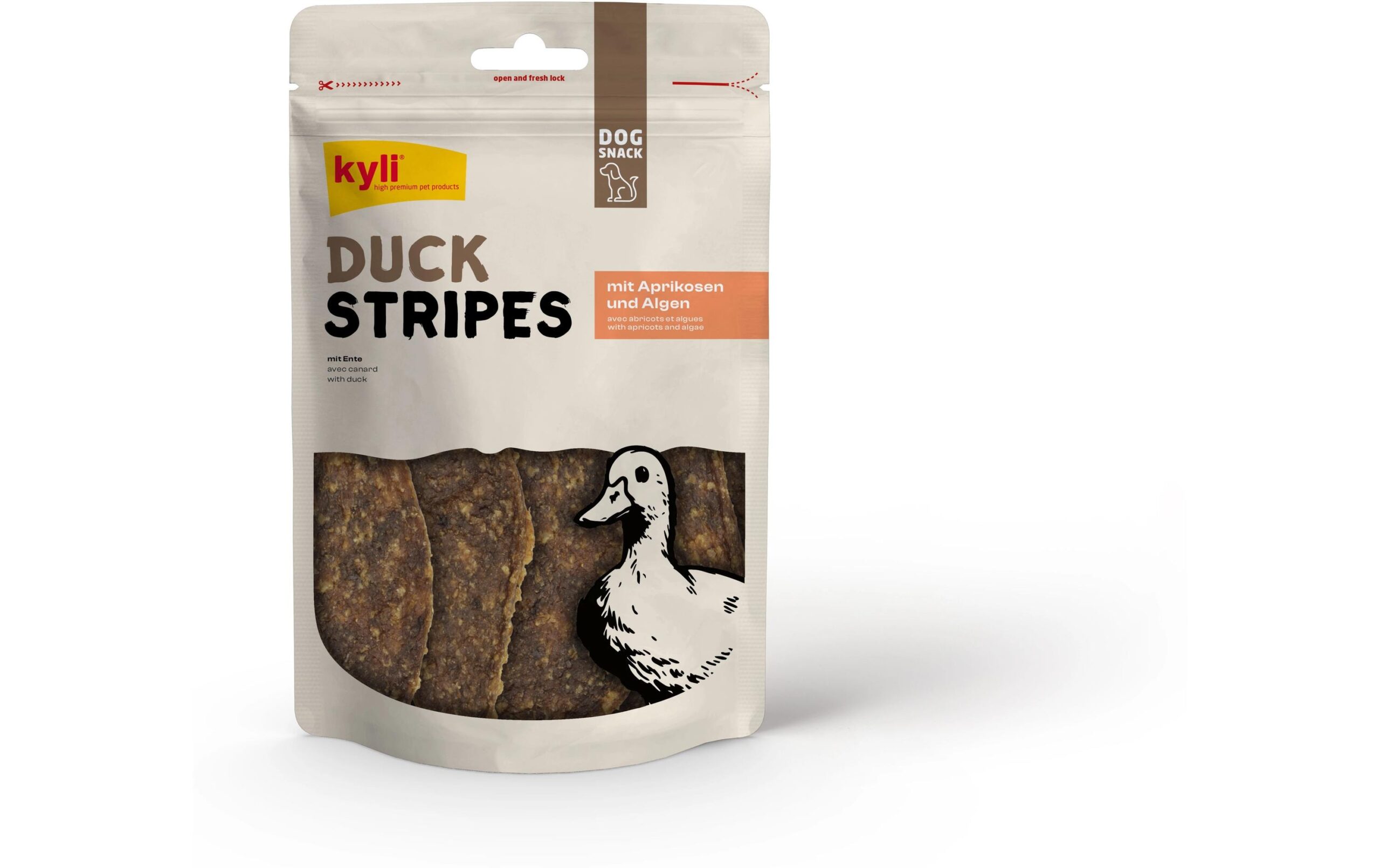 kyli DuckStripes Aprikosen und Algen 100 g