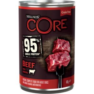 Wellness Core Nassfutter Rind, Brokkoli 400g