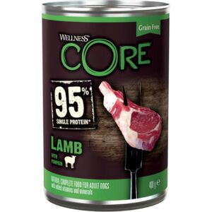 Wellness Core Nassfutter Lamm, Kürbis 400g