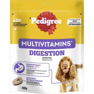 Pedigree Kausnack Multivitamins Verdauung 180 g