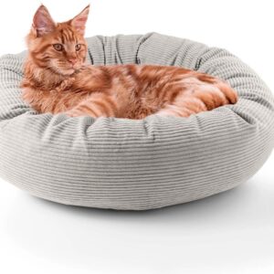 Lumaland Katzenbett Cord Beige