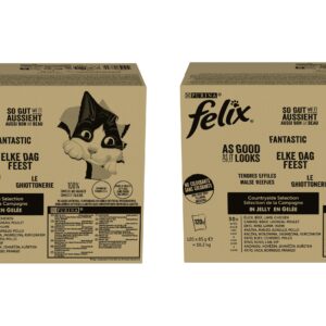 Felix Nassfutter AGAIL Fleisch, 2 x 120 x 85 g
