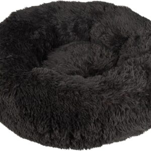 District 70 Hunde-Bett Fuzz inkl. Zipper, Dark Grey, L