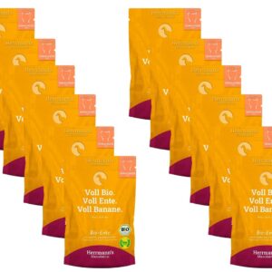 Herrmann’s Bio-Nassfutter Bio Ente mit Kartoffeln und Banane 12 x 100 g
