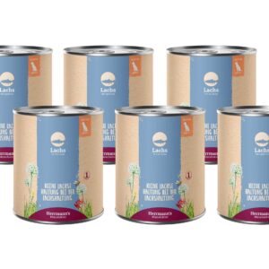 Herrmann’s Nassfutter Lachs mit Aprikose 6 x 800 g