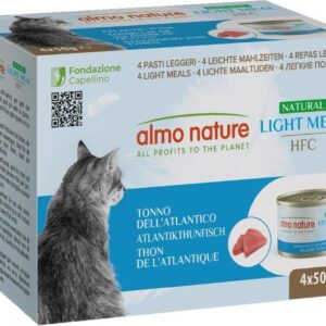 Almo Nature Nassfutter HFC Light Meal Natural Thunfisch 4 x 50 g