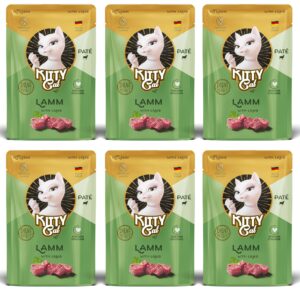 KITTY Cat Nassfutter KittyCat Paté Pouch Lamm 6 x 85 g