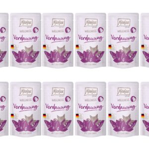 Mjamjam Nassfutter Wellness Verdauung Huhn, 12 x 125 g
