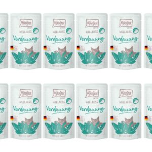 Mjamjam Nassfutter Wellness Verdauung Rind, 12 x 125 g