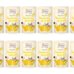 Mjamjam Nassfutter Wellness Knochen & Gelenke Rind, 12 x 125 g