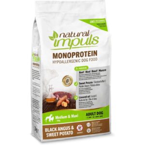 Natural Impuls Trockenfutter Adult Med/Max Angus Rind 3 kg