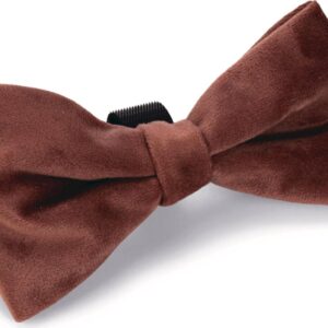 Designed by Lotte Velvet Fliege Zaza 12 cm, Dunkelrosa