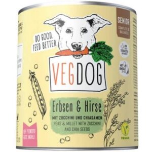 Vegdog Senior Erbsen + Hirse 800 g