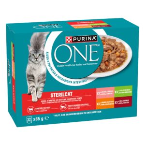 Purina ONE Nassfutter Sterilcat Mix in Sauce 12 x 85 g