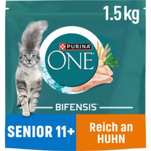 Purina ONE Trockenfutter Senior 11+ Huhn 1.5 kg