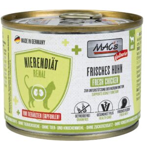 MAC’s Vetcare Nassfutter Nierendiät Huhn 0.2 kg
