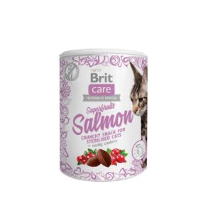 Brit Katzen-Snack Care Superfruits Salmon 100 g