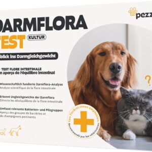 pezz Darmfloratest für Hunde und Katzen Darmflora-Analyse
