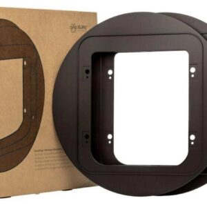 SureFlap Freilauftür Montageadapter für Glas Braun