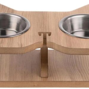 Paws & Whiskers Futterbar mit Näpfe Apvm3