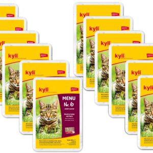 kyli Nassfutter Adult Senior, Menu Nr. 6, 12 x 100 g
