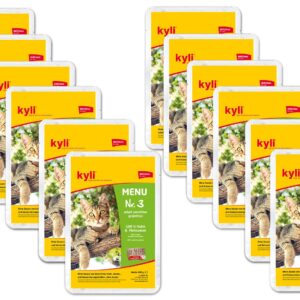 kyli Nassfutter Adult Sensitive, Menu Nr. 3, 12 x 100 g