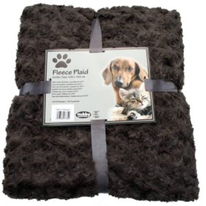 Nobby Hunde-Fleecedecke SuperSoft Braun, 100 x 150 cm