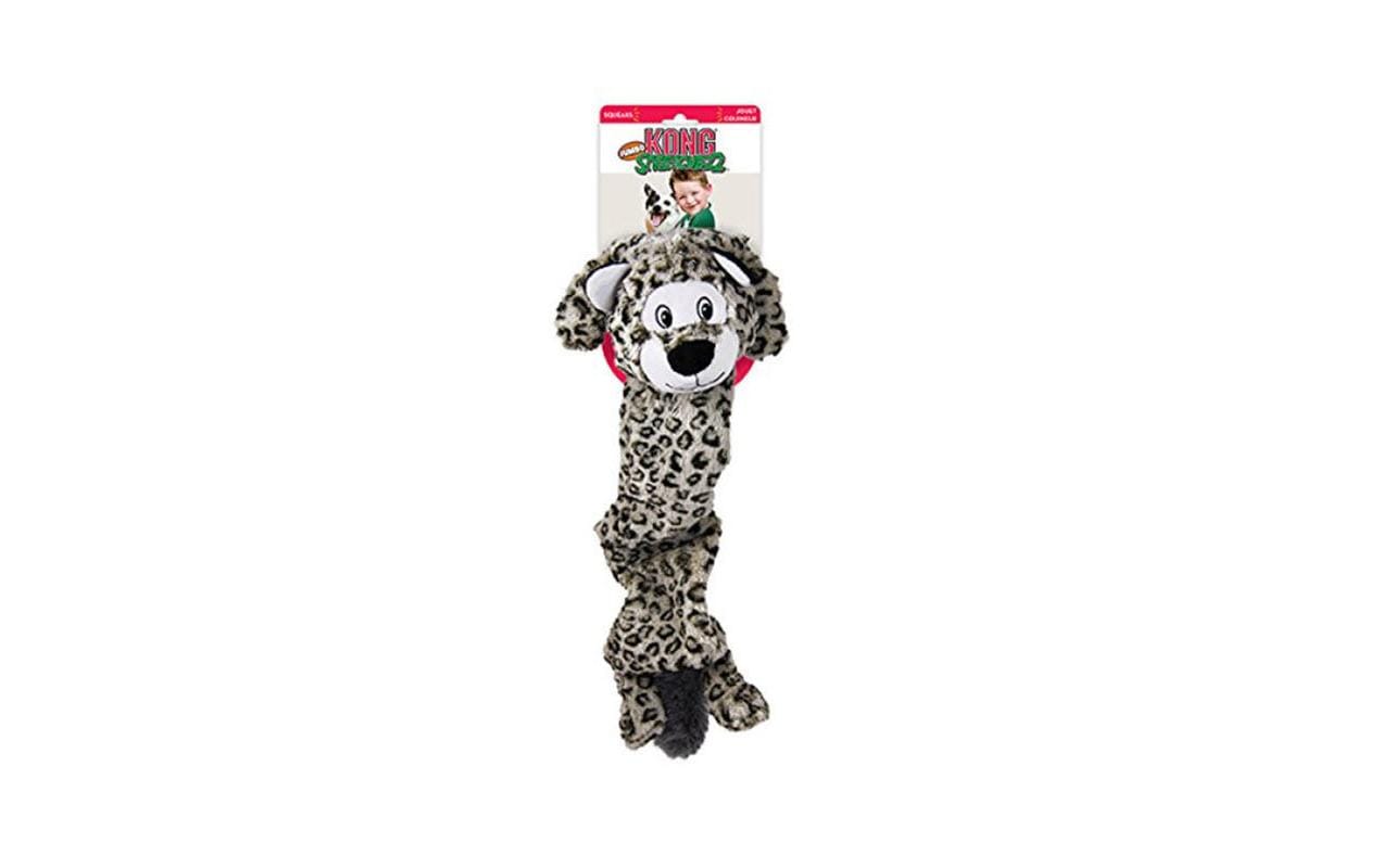 Kong Hunde-Spielzeug Stretchezz Jumbo Leopard X-L