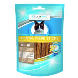 bogar Katzen-Snack Dental Fibre Sticks mit Huhn, Zahnpflege 50 g