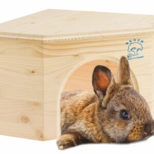 Resch Kaninchen Eckhaus 43 x 31 x 19 cm