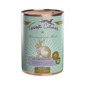 Terra Canis Nassfutter Menü getreidefrei mit Kaninchen, 400 g
