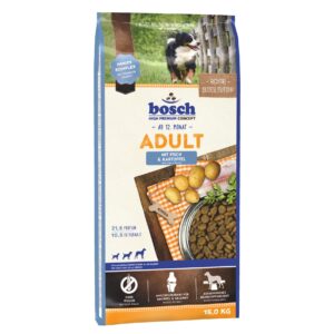 Bosch Tiernahrung Trockenfutter Adult Fisch & Kartoffel, 15 kg