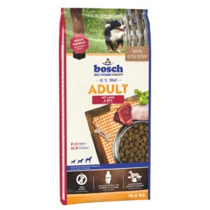 Bosch Tiernahrung Trockenfutter Adult Lamm & Reis, 15 kg