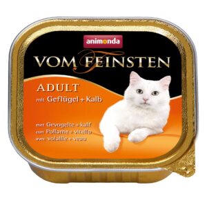 animonda Nassfutter Vom Feinsten Adult Geflügel & Kalb, 100 g