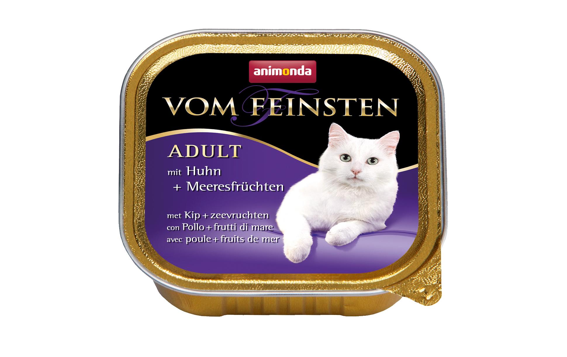 animonda Nassfutter Vom Feinsten Adult Huhn & Meeresfrüchte, 100 g