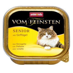 animonda Nassfutter Vom Feinsten Senior Geflügel, 100 g