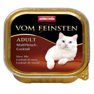 animonda Nassfutter Vom Feinsten Adult Multi-Fleischcocktail, 100 g