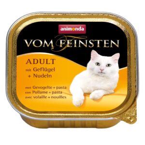 animonda Nassfutter Vom Feinsten Adult Geflügel & Nudeln, 100 g