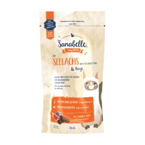 Sanabelle Katzen-Snack Seelachs & Feige 55 g