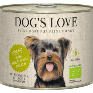 Dog’s Love Nassfutter BIO Adult Huhn, 200 g