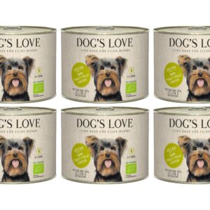 Dog’s Love Nassfutter BIO Adult Huhn, 6 x 200 g