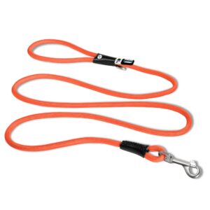 curli Hundeleine Stretch Comfort Sun Orange ø 8 mm / 1.8 m