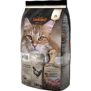 Leonardo Cat Food Trockenfutter Adult getreidefrei Maxi, 1.8 kg