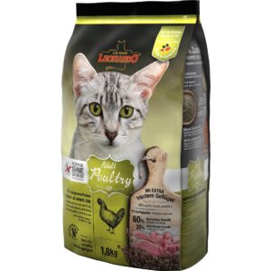 Leonardo Cat Food Trockenfutter Adult Geflügel, 1.8 kg